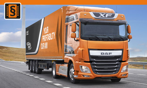 Chiptuning DAF XF Euro6 MX13  375kw (510hp)