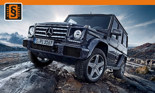 Chiptuning Mercedes-Benz G 270 CDI 115kw (156hp)