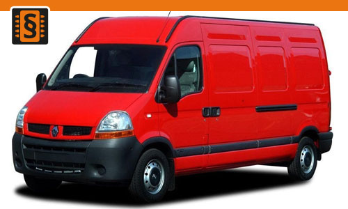 Chiptuning Renault Master 2.8 dCi 85kw (115hp)